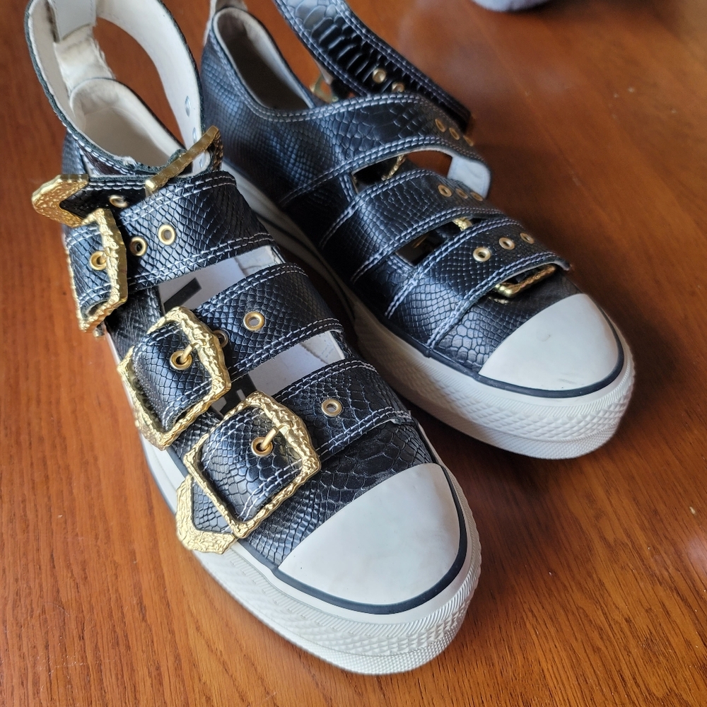 Converse Chuck Taylor All Star Mary Jane X Koche Buckle Sneakers - Picture 3 of 9